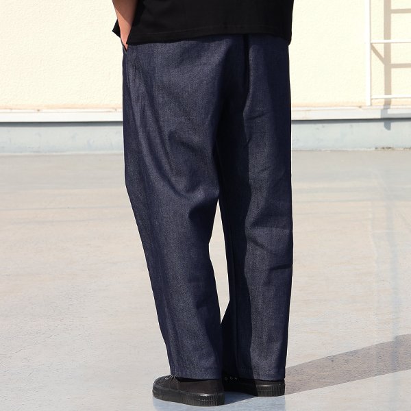 画像6: 「備中備後」 10オンス セルヴィッチ 白耳ストレッチデニム 2タック ワイド イージーパンツ【MADE IN JAPAN】『日本製』【送料無料】/ Upscape Audience