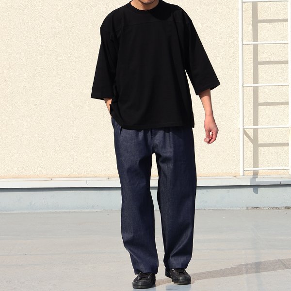 画像7: 「備中備後」 10オンス セルヴィッチ 白耳ストレッチデニム 2タック ワイド イージーパンツ【MADE IN JAPAN】『日本製』【送料無料】/ Upscape Audience