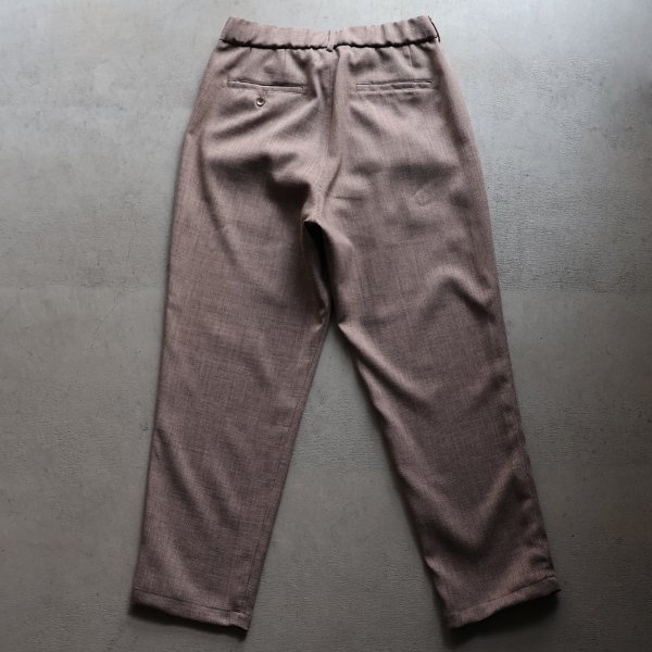 画像9: Naturemier TM (ナチュレミア)　TECH リネンライク メランジクロス 2タック イージー テーパードパンツ【MADE IN JAPAN】『日本製』【送料無料】/ Upscape Audience