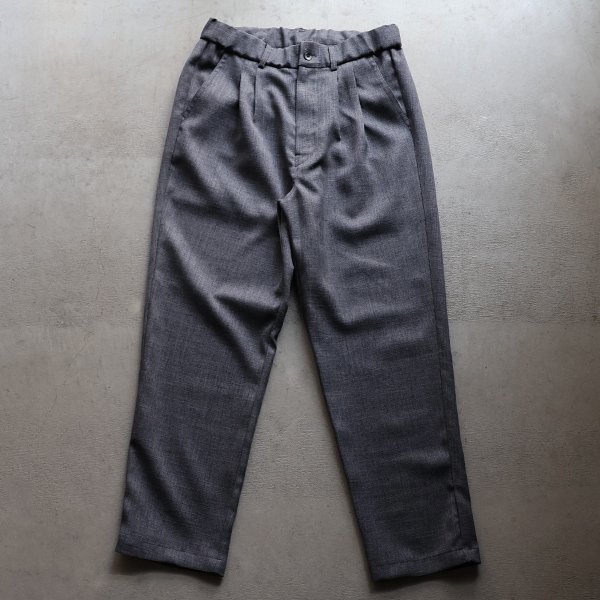 画像12: Naturemier TM (ナチュレミア)　TECH リネンライク メランジクロス 2タック イージー テーパードパンツ【MADE IN JAPAN】『日本製』【送料無料】/ Upscape Audience