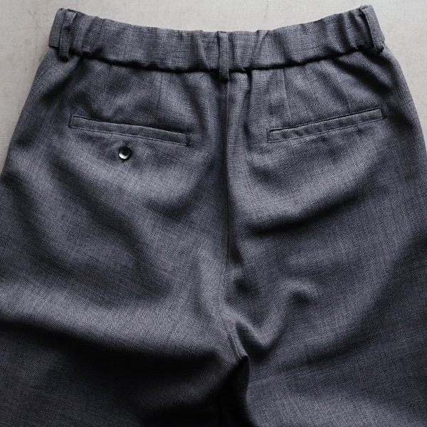 画像17: Naturemier TM (ナチュレミア)　TECH リネンライク メランジクロス 2タック イージー テーパードパンツ【MADE IN JAPAN】『日本製』【送料無料】/ Upscape Audience