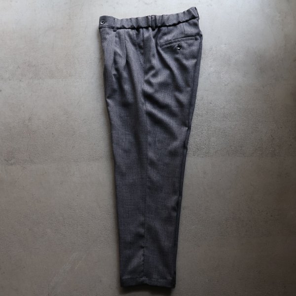 画像14: Naturemier TM (ナチュレミア)　TECH リネンライク メランジクロス 2タック イージー テーパードパンツ【MADE IN JAPAN】『日本製』【送料無料】/ Upscape Audience