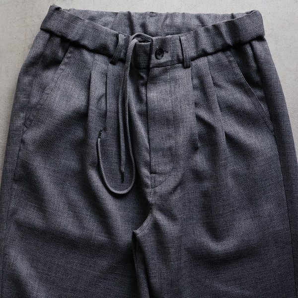 画像16: Naturemier TM (ナチュレミア)　TECH リネンライク メランジクロス 2タック イージー テーパードパンツ【MADE IN JAPAN】『日本製』【送料無料】/ Upscape Audience
