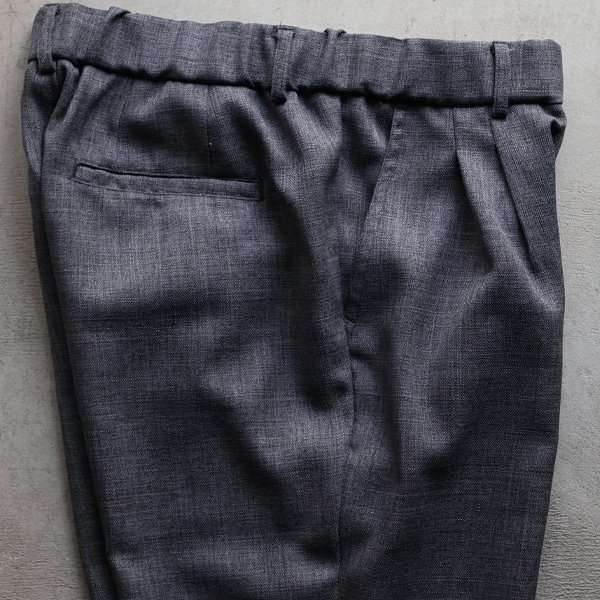 画像19: Naturemier TM (ナチュレミア)　TECH リネンライク メランジクロス 2タック イージー テーパードパンツ【MADE IN JAPAN】『日本製』【送料無料】/ Upscape Audience