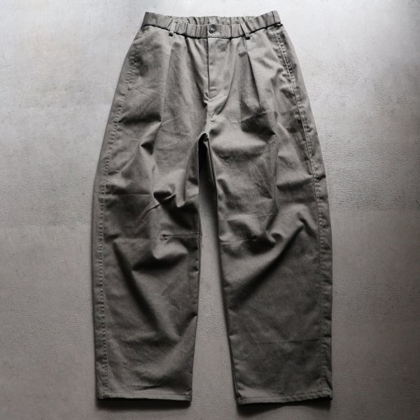 画像11: 「遠州」ヴィンテージツイル 1タック カーヴド イージーパンツ【MADE IN JAPAN】『日本製』/ Upscape Audience【一部ご予約・2026年2月上旬〜下旬入荷予定】