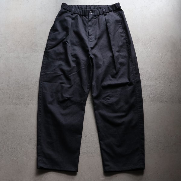 画像13: 「遠州」ヴィンテージツイル 1タック カーヴド イージーパンツ【MADE IN JAPAN】『日本製』/ Upscape Audience【一部ご予約・2026年2月上旬〜下旬入荷予定】