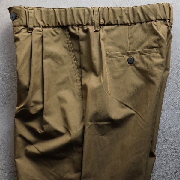 画像19: 「遠州」綿ナイロン高密度ギャバ 2タック ワイド イージーパンツ【MADE IN JAPAN】『日本製』【送料無料】/ Upscape Audience