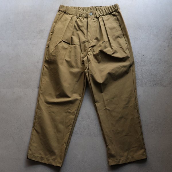 画像13: 「遠州」綿ナイロン高密度ギャバ 2タック ワイド イージーパンツ【MADE IN JAPAN】『日本製』【送料無料】/ Upscape Audience