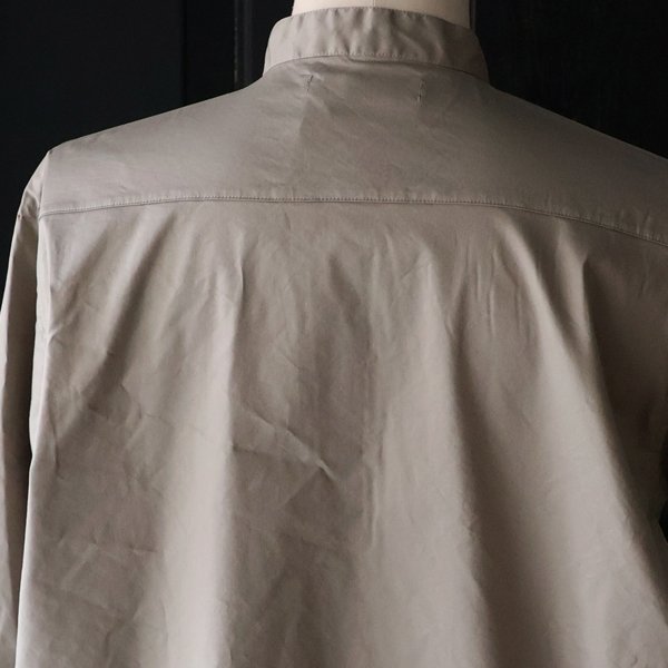 画像21: 「徳島」GRISTONE® (グリストーン) 綾ダンプ SLOTEX® (ソロテックス) スリーピング バルーン 長袖シャツ【MADE IN JAPAN】『日本製』/ Upscape Audience