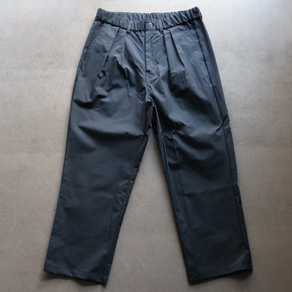 画像11: 「遠州」綿ナイロン高密度ギャバ 2タック ワイド イージーパンツ【MADE IN JAPAN】『日本製』【送料無料】/ Upscape Audience