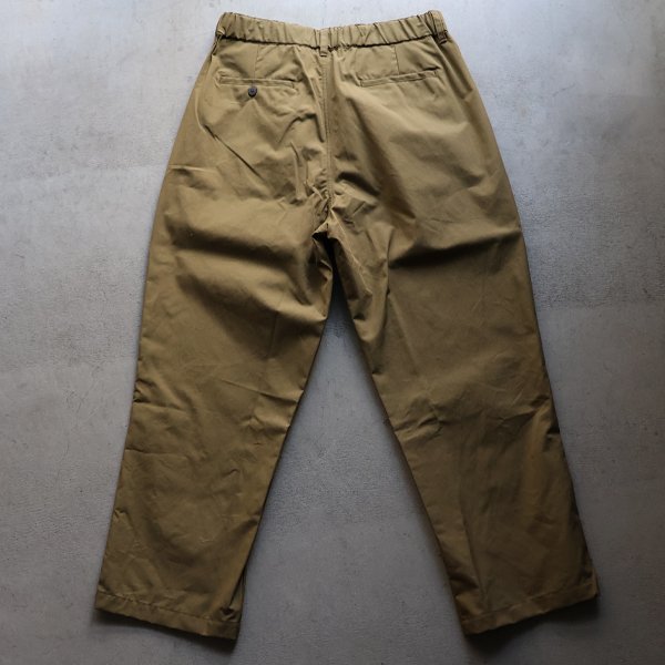 画像14: 「遠州」綿ナイロン高密度ギャバ 2タック ワイド イージーパンツ【MADE IN JAPAN】『日本製』【送料無料】/ Upscape Audience