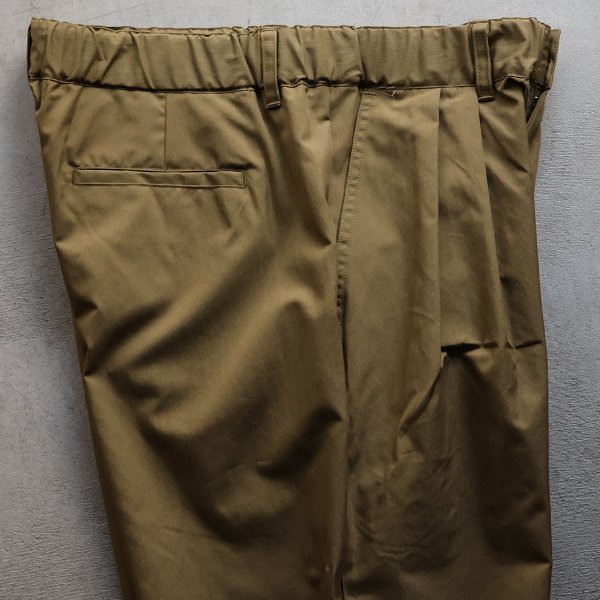 画像20: 「遠州」綿ナイロン高密度ギャバ 2タック ワイド イージーパンツ【MADE IN JAPAN】『日本製』【送料無料】/ Upscape Audience