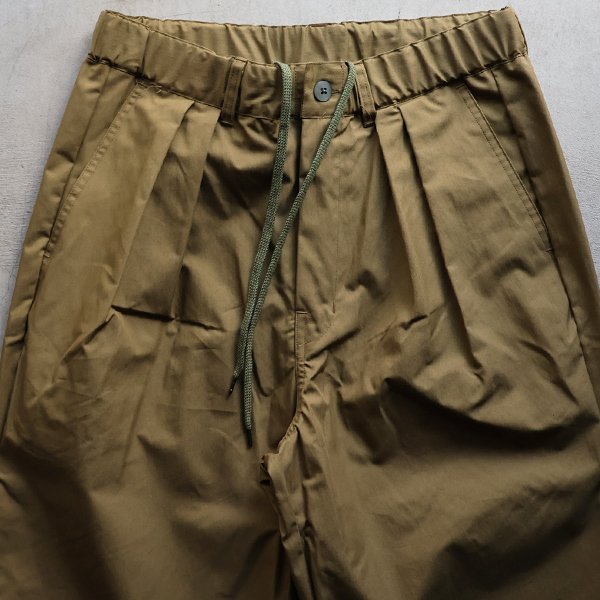 画像17: 「遠州」綿ナイロン高密度ギャバ 2タック ワイド イージーパンツ【MADE IN JAPAN】『日本製』【送料無料】/ Upscape Audience