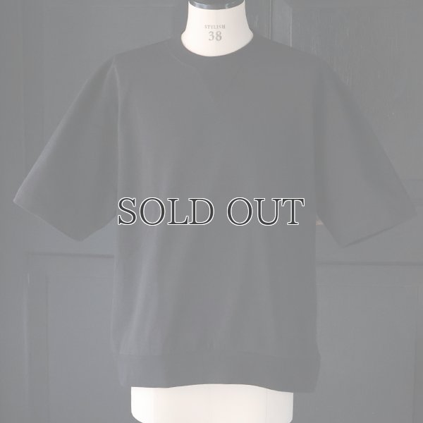 画像7: VORTEX 8オンス (MVS天竺) スウェットライク Vガゼット クルーネック ハーフスリーブ バルーン Tシャツ【MADE IN JAPAN】『日本製』/ Upscape Audience