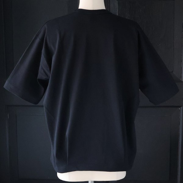 画像8: Basque 10オンス ( バスク天竺 ) フレンチ ボーダー クルーネック ハーフスリーブ バルーンTシャツ【MADE IN JAPAN】『日本製』/ Upscape Audience