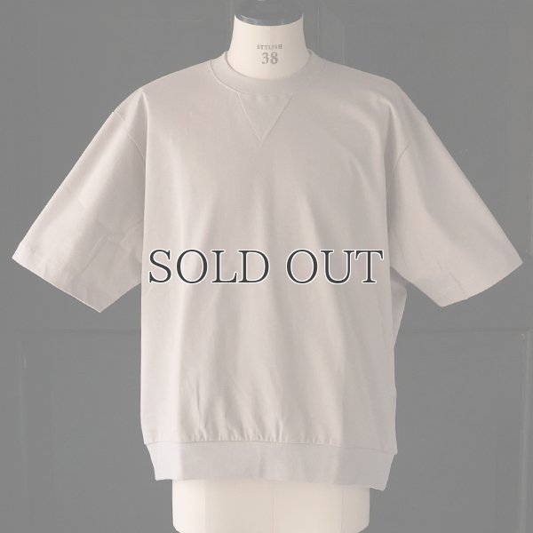 画像13: VORTEX 8オンス (MVS天竺) スウェットライク Vガゼット クルーネック ハーフスリーブ バルーン Tシャツ【MADE IN JAPAN】『日本製』/ Upscape Audience