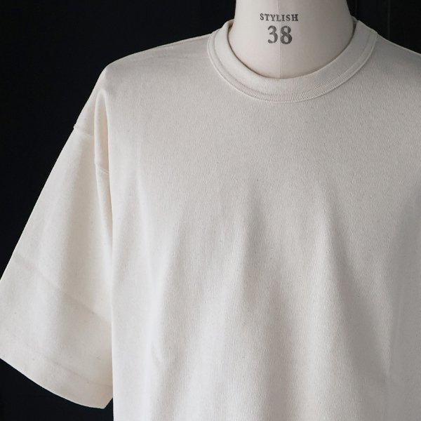 画像24: Basque 10オンス ( バスク天竺 ) フレンチ ボーダー クルーネック ハーフスリーブ バルーンTシャツ【MADE IN JAPAN】『日本製』/ Upscape Audience