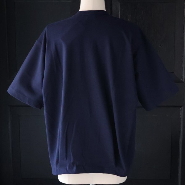 画像6: Basque 10オンス ( バスク天竺 ) フレンチ ボーダー クルーネック ハーフスリーブ バルーンTシャツ【MADE IN JAPAN】『日本製』/ Upscape Audience