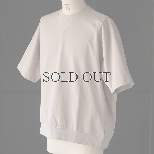 画像14: VORTEX 8オンス (MVS天竺) スウェットライク Vガゼット クルーネック ハーフスリーブ バルーン Tシャツ【MADE IN JAPAN】『日本製』/ Upscape Audience