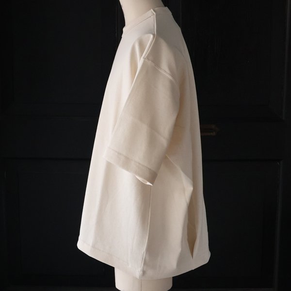 画像21: Basque 10オンス ( バスク天竺 ) フレンチ ボーダー クルーネック ハーフスリーブ バルーンTシャツ【MADE IN JAPAN】『日本製』/ Upscape Audience