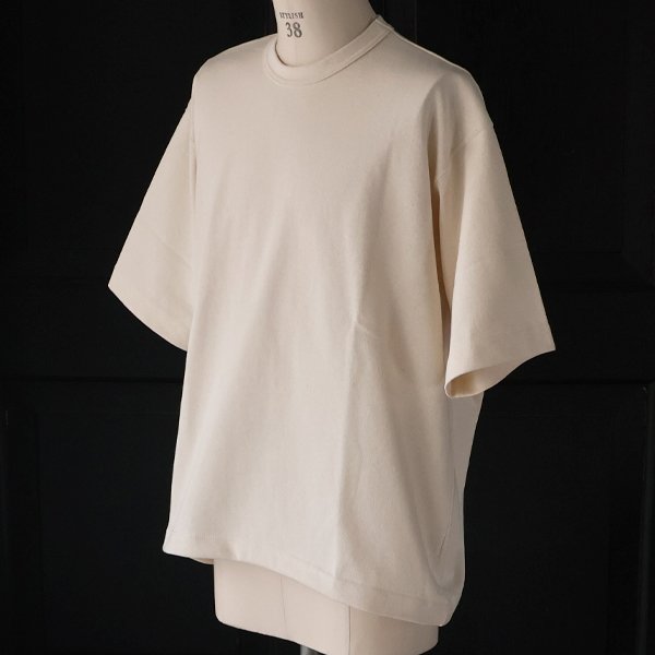 画像20: Basque 10オンス ( バスク天竺 ) フレンチ ボーダー クルーネック ハーフスリーブ バルーンTシャツ【MADE IN JAPAN】『日本製』/ Upscape Audience