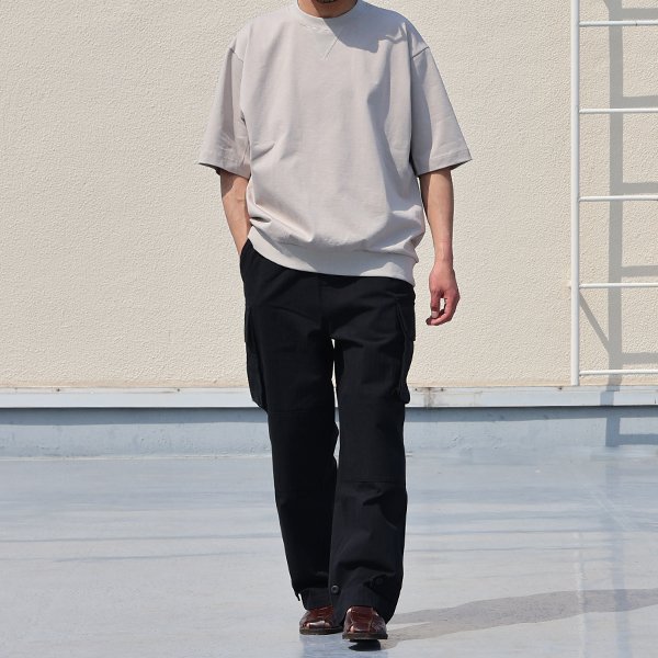 画像6: ヘリンボンツイル M-47 ARMY カーゴ イージーパンツ【送料無料】/ Audience