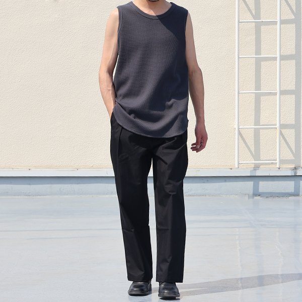 画像10: 「遠州」綿ナイロン高密度ギャバ 2タック ワイド イージーパンツ【MADE IN JAPAN】『日本製』【送料無料】/ Upscape Audience