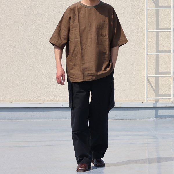 画像10: ヘリンボンツイル M-47 ARMY カーゴ イージーパンツ【送料無料】/ Audience