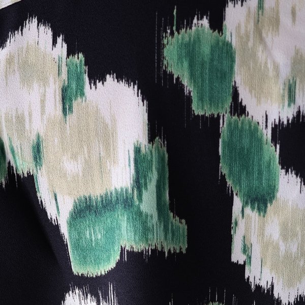 画像15: 「丹後」 ライトアムンゼン(梨地) ジャパニーズ カスリライクプリント オープンカラー ハーフスリーブシャツ【MADE IN JAPAN】『日本製』/ Upscape Audience