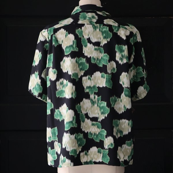 画像31: 「丹後」 ライトアムンゼン(梨地) ジャパニーズ カスリライクプリント オープンカラー ハーフスリーブシャツ【MADE IN JAPAN】『日本製』/ Upscape Audience