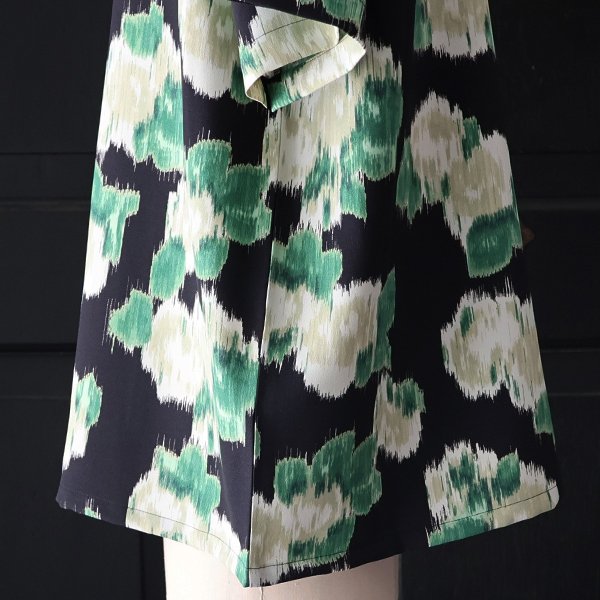 画像35: 「丹後」 ライトアムンゼン(梨地) ジャパニーズ カスリライクプリント オープンカラー ハーフスリーブシャツ【MADE IN JAPAN】『日本製』/ Upscape Audience