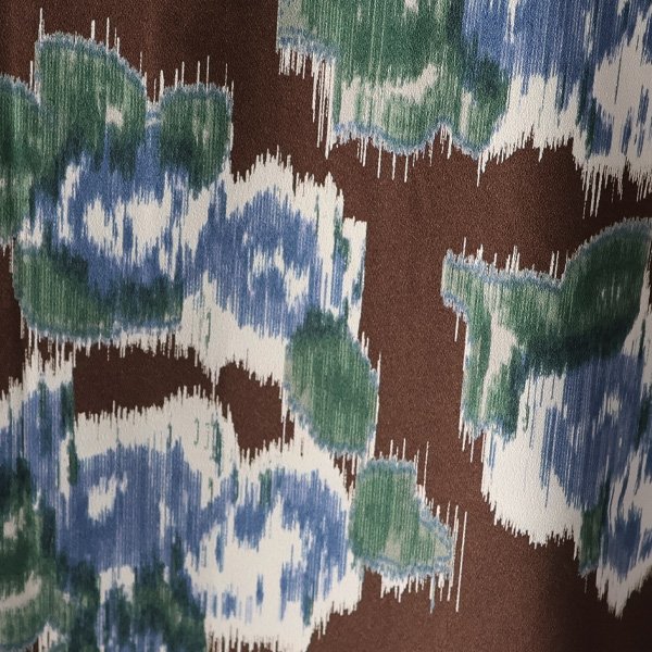 画像27: 「丹後」 ライトアムンゼン(梨地) ジャパニーズ カスリライクプリント オープンカラー ハーフスリーブシャツ【MADE IN JAPAN】『日本製』/ Upscape Audience