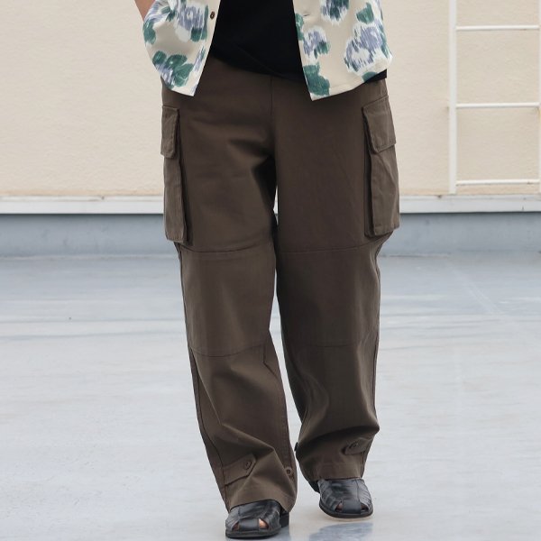 画像21: ヘリンボンツイル M-47 ARMY カーゴ イージーパンツ【送料無料】/ Audience
