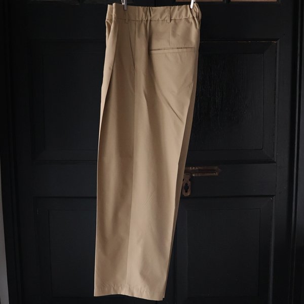 画像15: 「遠州」NANO-WING® (ナノ-ウィング) 撥水 T/Cウェザー 1タック ワイド バレル イージーパンツ【MADE IN JAPAN】『日本製』【送料無料】/ Upscape Audience