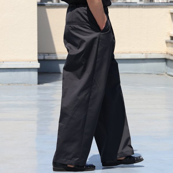 画像5: 「遠州」NANO-WING® (ナノ-ウィング) 撥水 T/Cウェザー 1タック ワイド バレル イージーパンツ【MADE IN JAPAN】『日本製』【送料無料】/ Upscape Audience