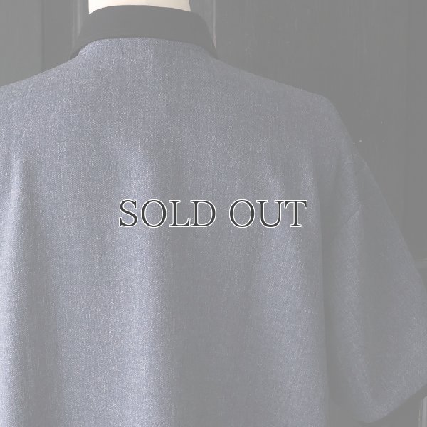 画像14: NaturemierTM(ナチュレミア)TECH リネンライクメランジツイル ハーフスリーブ ポロ カーディガン【MADE IN JAPAN】『日本製』/ Upscape Audience