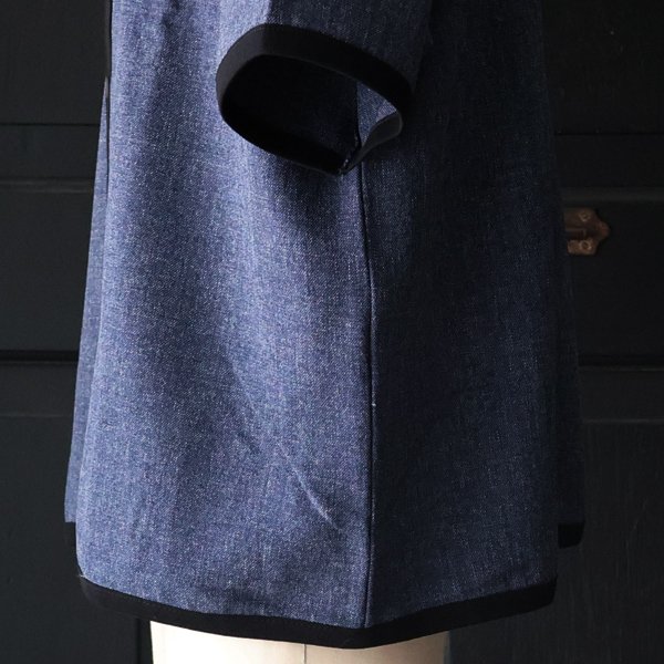 画像15: NaturemierTM(ナチュレミア)TECH リネンライクメランジツイル ハーフスリーブ ポロ カーディガン【MADE IN JAPAN】『日本製』/ Upscape Audience