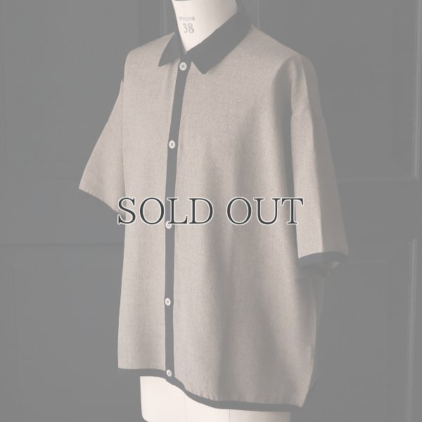 画像3: NaturemierTM(ナチュレミア)TECH リネンライクメランジツイル ハーフスリーブ ポロ カーディガン【MADE IN JAPAN】『日本製』/ Upscape Audience
