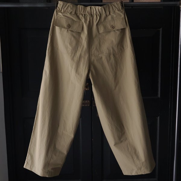画像11: 綿ナイロンギャバ US ARMY ファティーグ ワイド イージー バルーンパンツ 【送料無料】/Audience