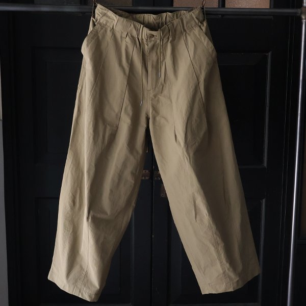 画像10: 綿ナイロンギャバ US ARMY ファティーグ ワイド イージー バルーンパンツ 【送料無料】/Audience
