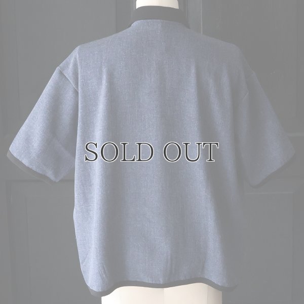 画像11: NaturemierTM(ナチュレミア)TECH リネンライクメランジツイル ハーフスリーブ ポロ カーディガン【MADE IN JAPAN】『日本製』/ Upscape Audience