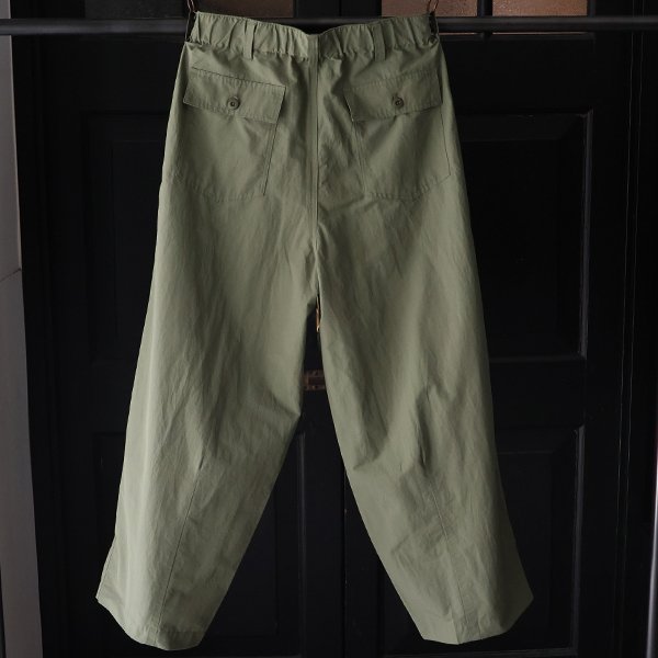画像7: 綿ナイロンギャバ US ARMY ファティーグ ワイド イージー バルーンパンツ 【送料無料】/Audience
