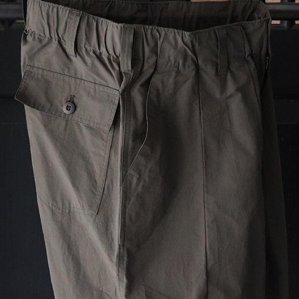 画像19: 綿ナイロンギャバ US ARMY ファティーグ ワイド イージー バルーンパンツ 【送料無料】/Audience