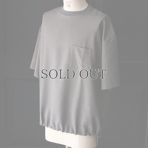 画像9: Naturemier TM (ナチュレミア) TECH リネンライク トロワッシャー ドローコードバルーン クルーネック ハーフスリーブシャツ【MADE IN JAPAN】『日本製』/ Upscape Audience