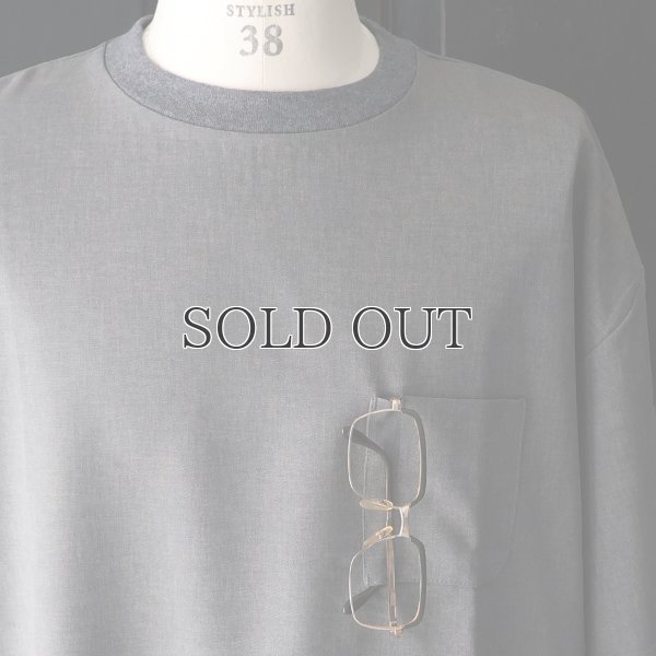 画像13: Naturemier TM (ナチュレミア) TECH リネンライク トロワッシャー ドローコードバルーン クルーネック ハーフスリーブシャツ【MADE IN JAPAN】『日本製』/ Upscape Audience