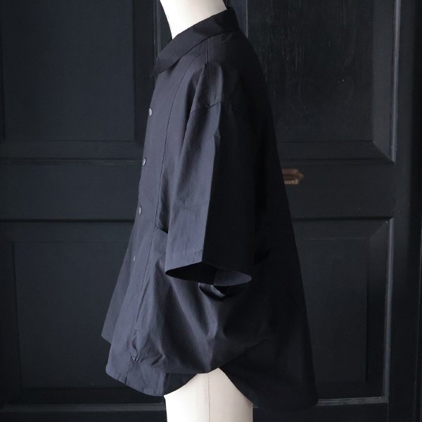 画像17: 綿ナイロンキャンバス サイドドローコード ビックポケット ハーフスリーブ ジャケット / Audience