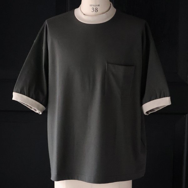画像13: VORTEX 8オンス(MVS天竺) 胸ポケ付 ハーフスリーブ リンガーTシャツ【MADE IN JAPAN】『日本製』/ Upscape Audience