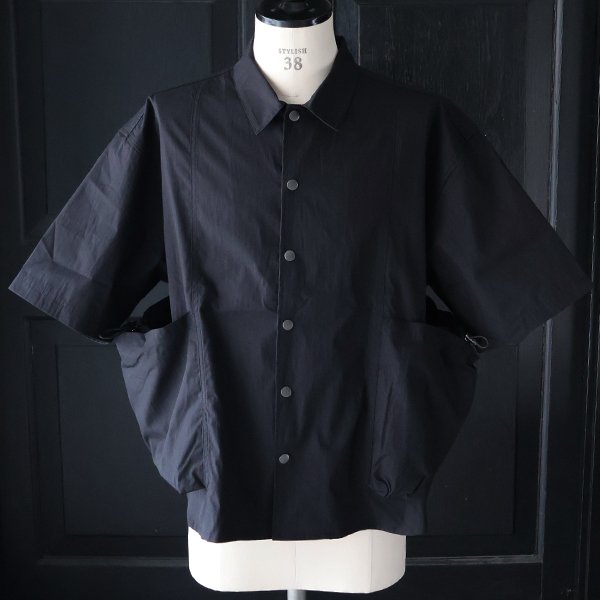 画像15: 綿ナイロンキャンバス サイドドローコード ビックポケット ハーフスリーブ ジャケット / Audience