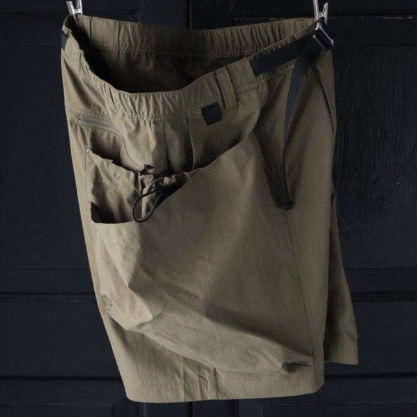 画像23: 綿ナイロンキャンバス サイドドローコード ビックポケット カーゴ イージーショーツ /Audience