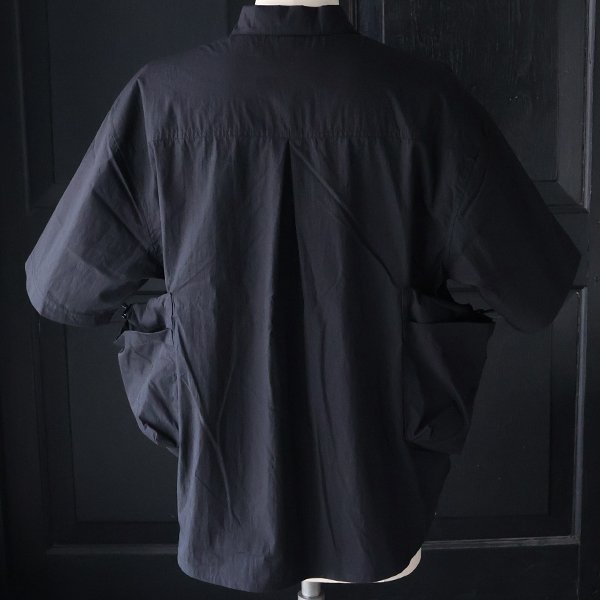 画像18: 綿ナイロンキャンバス サイドドローコード ビックポケット ハーフスリーブ ジャケット / Audience